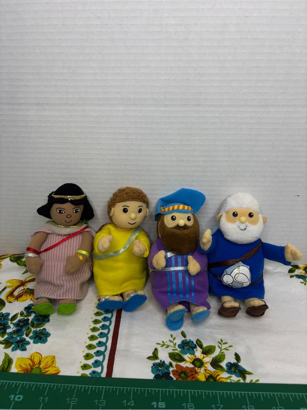 Scripture Friends Educational Toys Bible Plush Kids Characters 6”